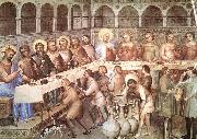 GIUSTO de  Menabuoi Marriage at Cana oil painting artist